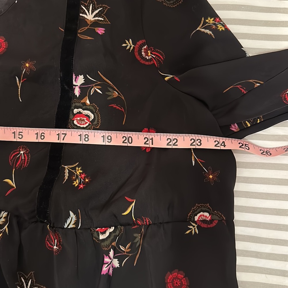 Old Navy Floral Swing Dress Black XXL - Picture 8 of 9